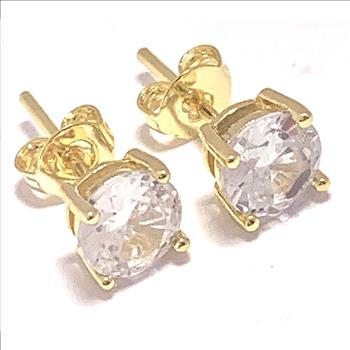 3.00ctw VVS-F  Simulated Diamonds Stud Earrings