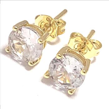 3.00ctw VVS-F  Simulated Diamonds Stud Earrings