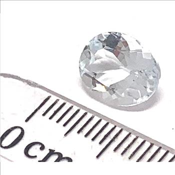 3.10ctw Lot of 2 Natural Brazilian Untreated Blue Topaz Gemstones