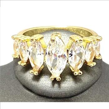 3.25ctw White Sapphire Ring
