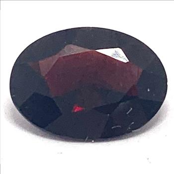3.26ct Natural Garnet Loose Gemstone 12x9mm