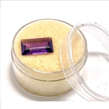 $335 Retail 3.12ctw Natural Untreated Brazilian Amethyst Loose Gemstones 12X8 MM