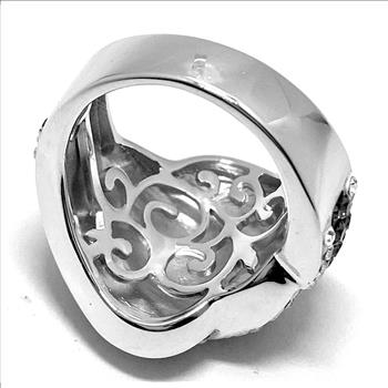 4.00 ctw Blue & White Diamonique Diamonds Ring