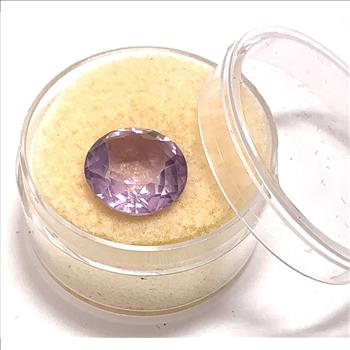 $425 Retail 4.70ctw Natural Untreated Brazilian Amethyst Loose Gemstones 11.5X11.5 MM