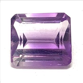 $475 Retail 4.19ctw Natural Untreated Brazilian Amethyst Loose Gemstones 10.5X9 MM