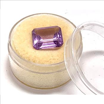 $485 Retail 5.24ctw Natural Untreated Brazilian Amethyst Loose Gemstones 12X10 MM
