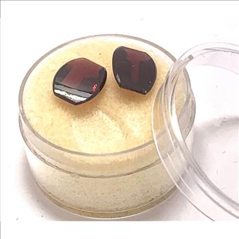 5.16ctw Natural Untreated Indian Almandite Garnet Loose Gemstones 10X8 MM