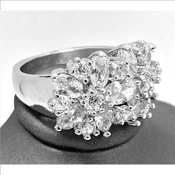 6.00ct White Sapphire Ring