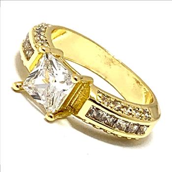 6.00ctw  Diamonique Diamond Engagement Ring