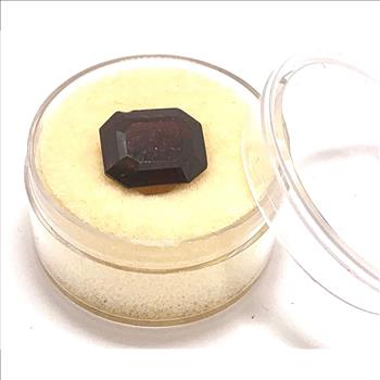 6.65ctw Natural Untreated Indian Almandite Garnet Loose Gemstones 11X9 MM