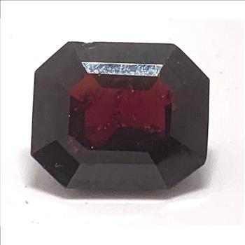6.65ctw Natural Untreated Indian Almandite Garnet Loose Gemstones 11X9 MM