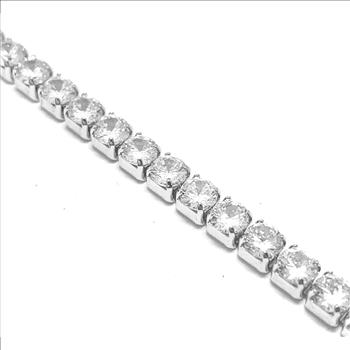 7.00ctw Diamonique Diamond Tennis Bracelet