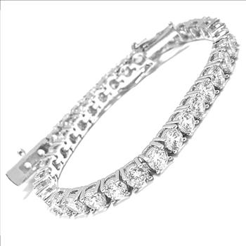 7.00ctw VVS-F  Diamonique Diamond Tennis Bracelet