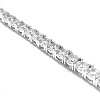 7.00ctw VVS-F  Diamonique Diamond Tennis Bracelet