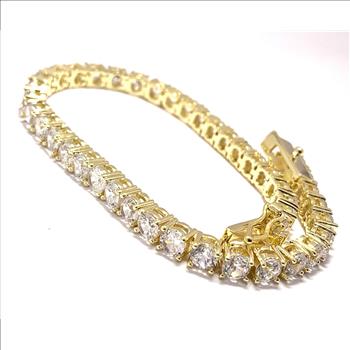 7.00ctw VVS-F  Diamonique Diamond Tennis Bracelet