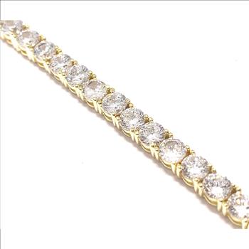 7.00ctw VVS-F  Diamonique Diamond Tennis Bracelet