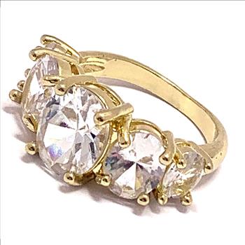8.00ctw Diamonique Diamond Anniversary Ring Size 6.5
