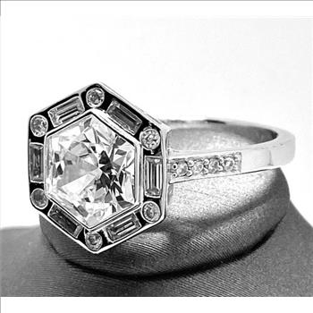 .925 Sterling Silver, 4.75ct 