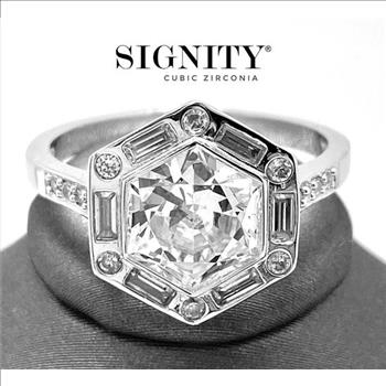 .925 Sterling Silver, 4.75ct 