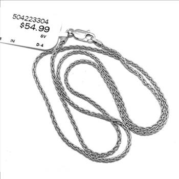 .925 Sterling Silver Made in Italy Chain