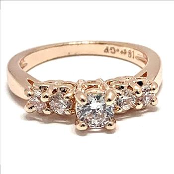 Antique Design 1.00ctw Diamonique Diamond Ring