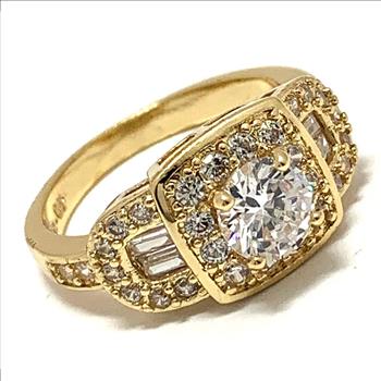 Antique Design 2.00ctw Diamonique Diamond Ring