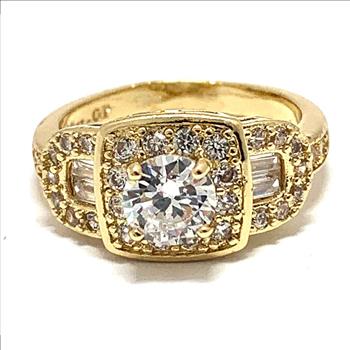 Antique Design 2.00ctw Diamonique Diamond Ring
