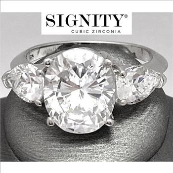 Celebrity Jewelry Collection .925 Sterling Silver, 13.50ct 
