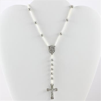 Designer Bead Cross Necklace