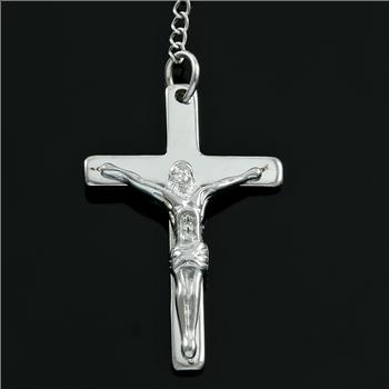 Designer Bead Cross Necklace