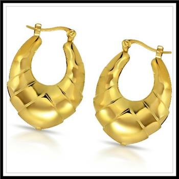 Designer Hoop Earrings