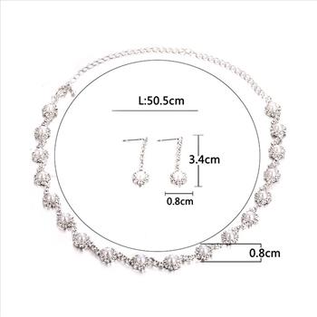 Designer Inspired 36 White Pearls & 12.00ctw CZ 18k Gold Overlay Necklace, Bracelet & Earrings Set