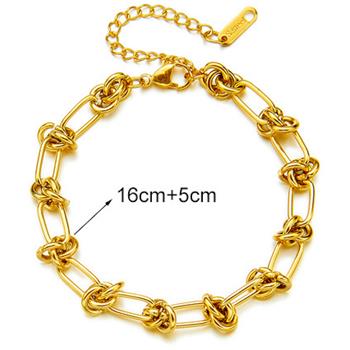 Designer Inspired 40.7 gram 18k Gold Overlay Necklace & Bracelet Set