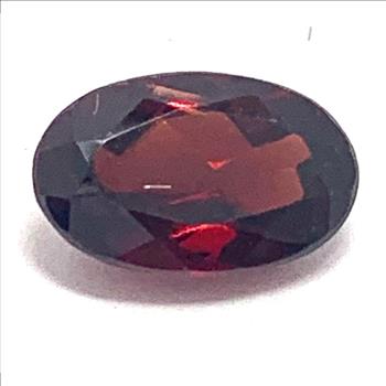 Estate 1.50ctw Natural Oval Cut African Garnet Loose Stone 8X5 MM