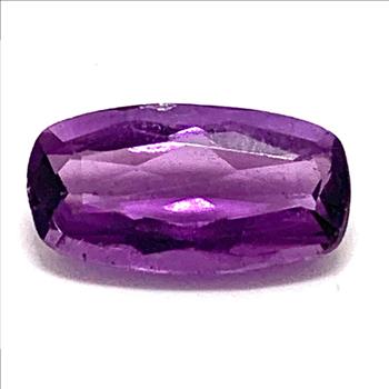 Estate 2.71ctw Natural Cushion Cut Brazilian Amethyst Loose Stone 13X8  MM