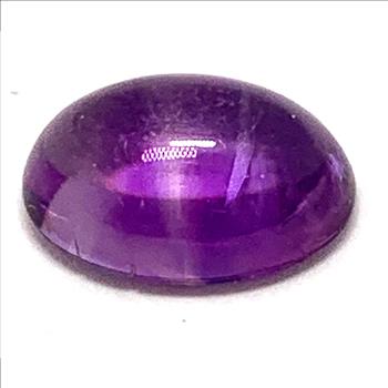 Estate 5.72ctw Natural Cabochon Cut Brazilian Amethyst Loose Stone 14X12 MM