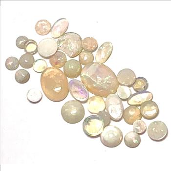 Lot Of 5.00ctw Genuine Opal Stones