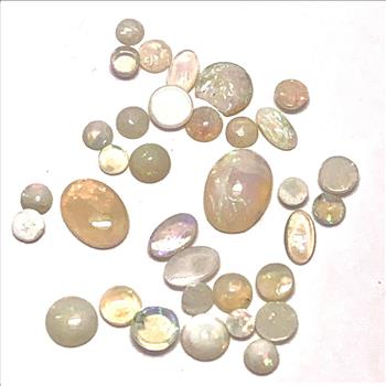 Lot Of 5.00ctw Genuine Opal Stones