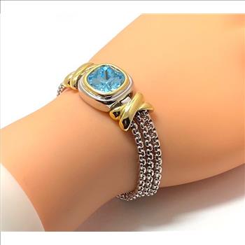 Two-tone Blue Topaz 7