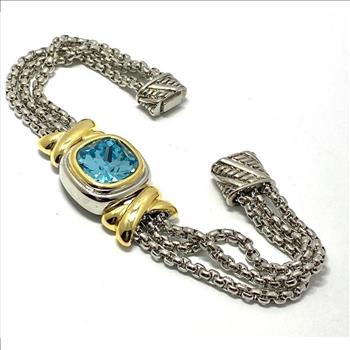 Two-tone Blue Topaz 7