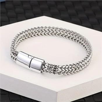 Unisex Double Chain Bracelet 8