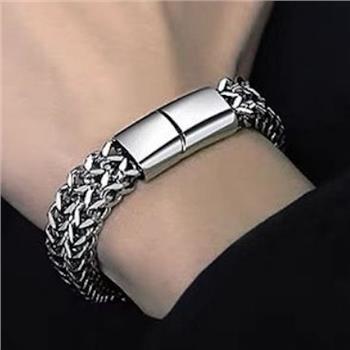 Unisex Double Chain Bracelet 8