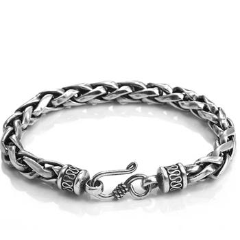 Unisex Dragon Bone Wheat Chain Bracelet