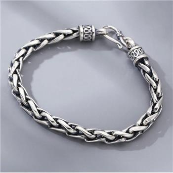 Unisex Dragon Bone Wheat Chain Bracelet