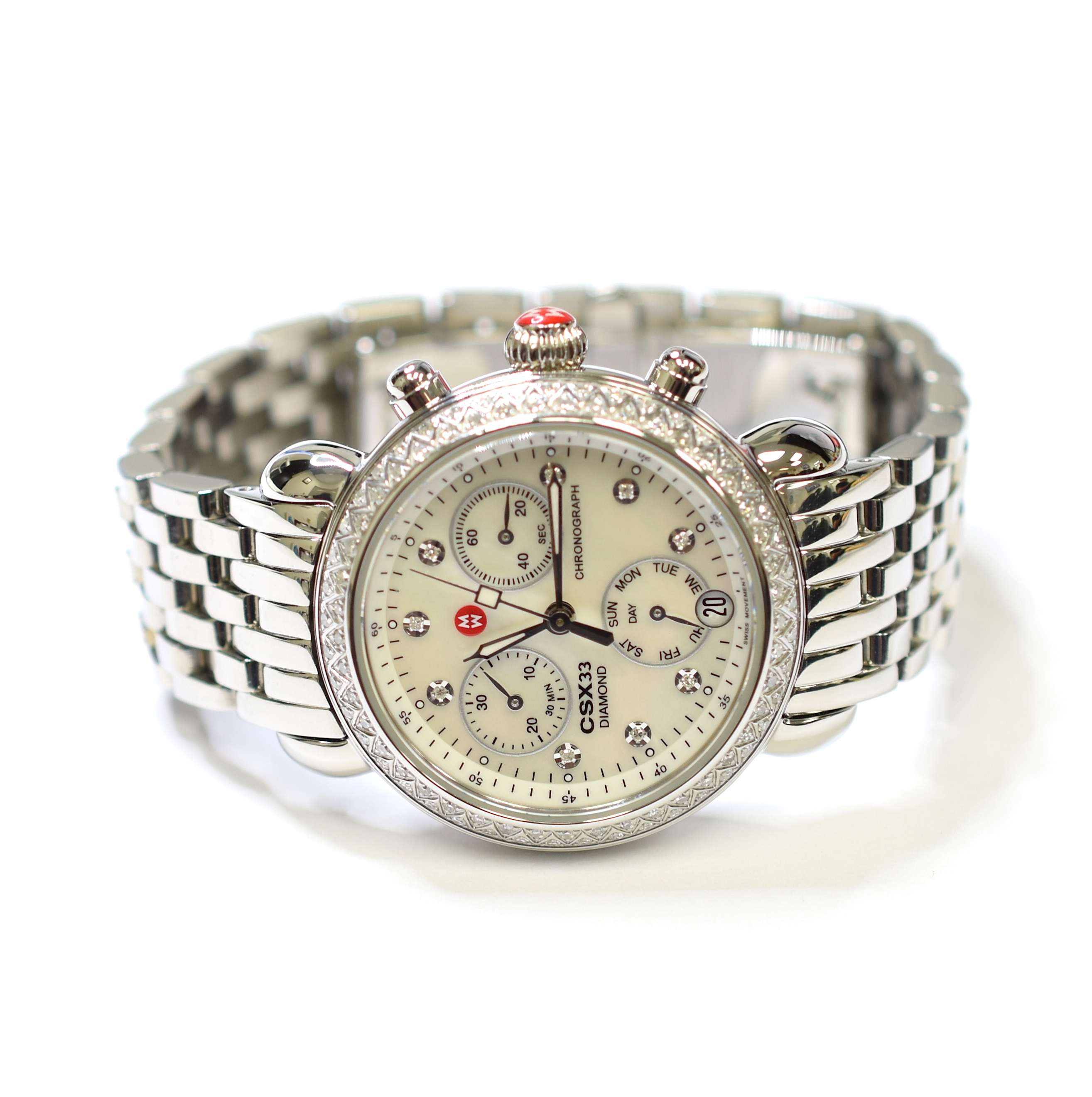 Michele CSX-33 33mm Ladies Watch MW03S | Property Room