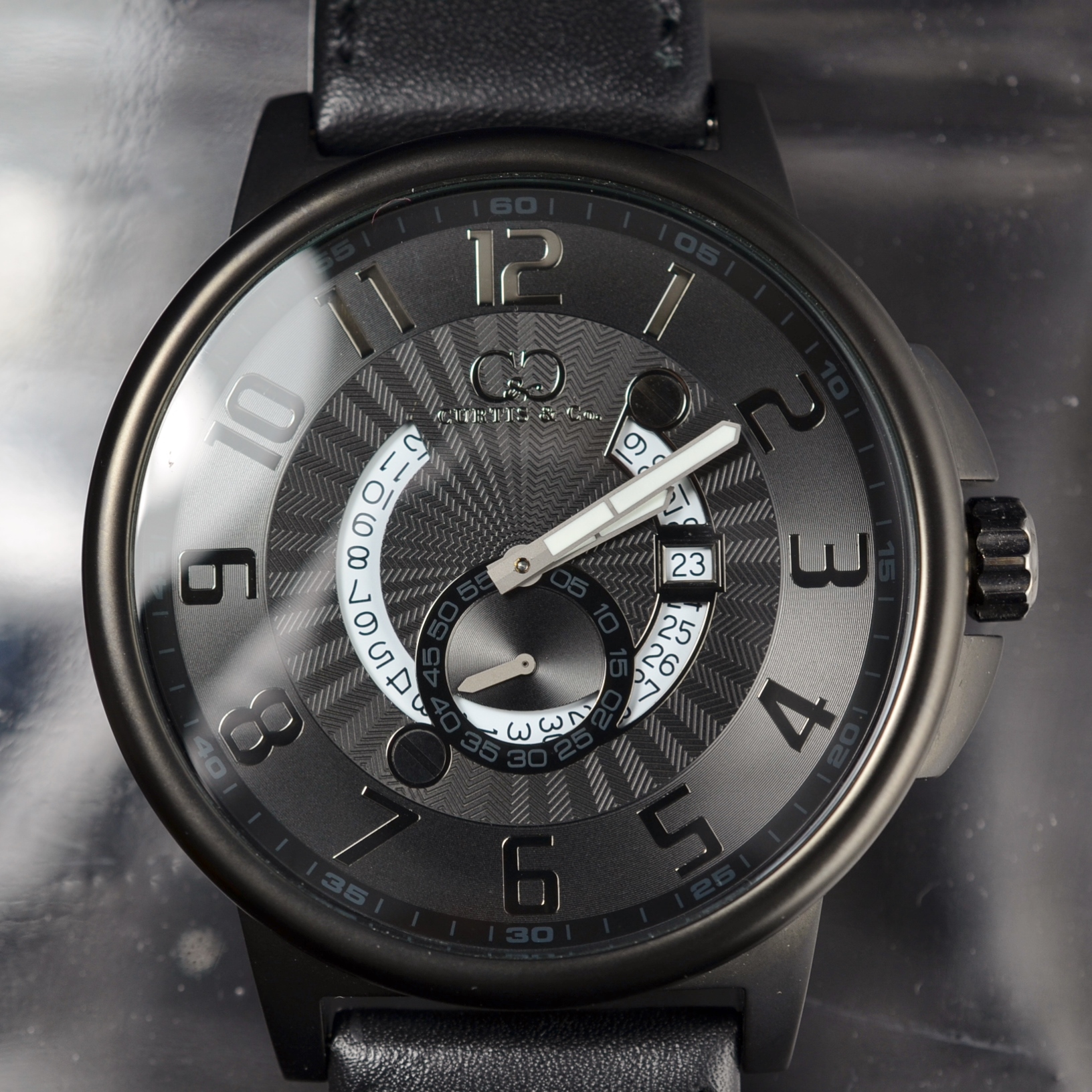 Brand New Curtis Co 54mm Big Time Happy Hour Watch W 2 Bands 2 000 