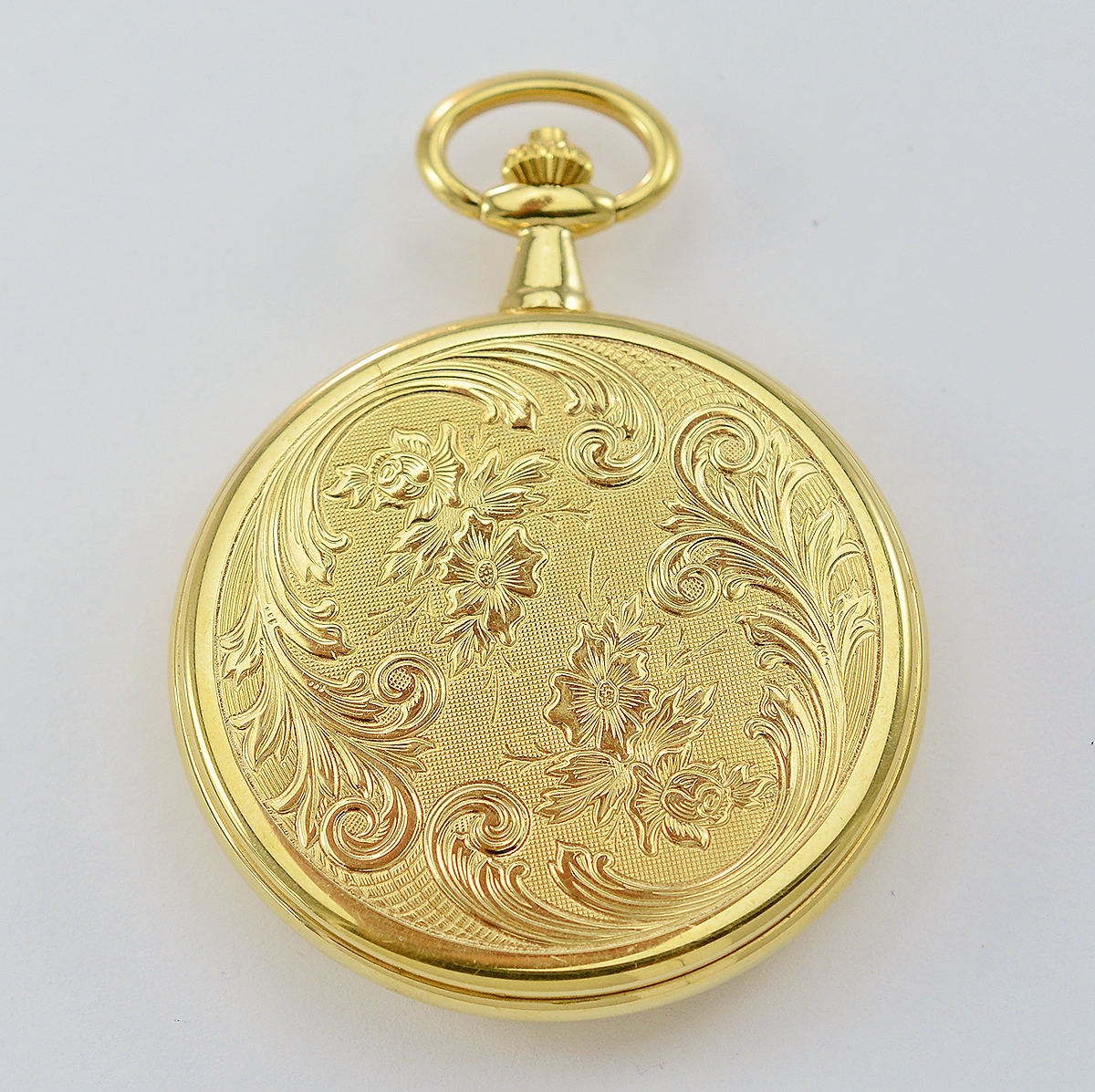 Colibel White Dial Pocket Watch in Yellow Gold Overlay Property Room