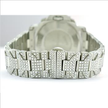 Panerai Luminor Chrono Daylight Stainless Steel Black Dial Men's Watch 44MM