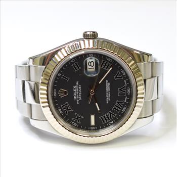 Rolex DateJust II Oyster Perpetual 41mm Stainless Steel Mens Watch 116300