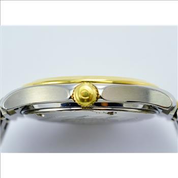 Omega Seamaster 120M White Wave Dial Mens Watch 42MM